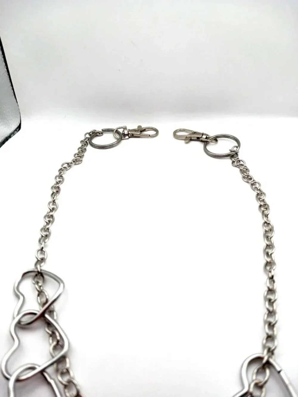Large Multi Metal Heart Pants Or Wallet Chain 23